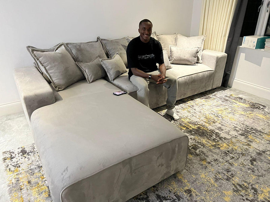 CK Living corner sofa delivered to a UK customer home