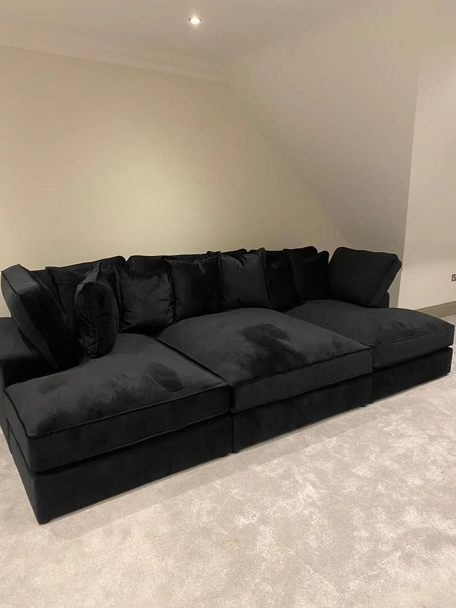 CK Living cream Aria Cinema Sofa customer delivery photo