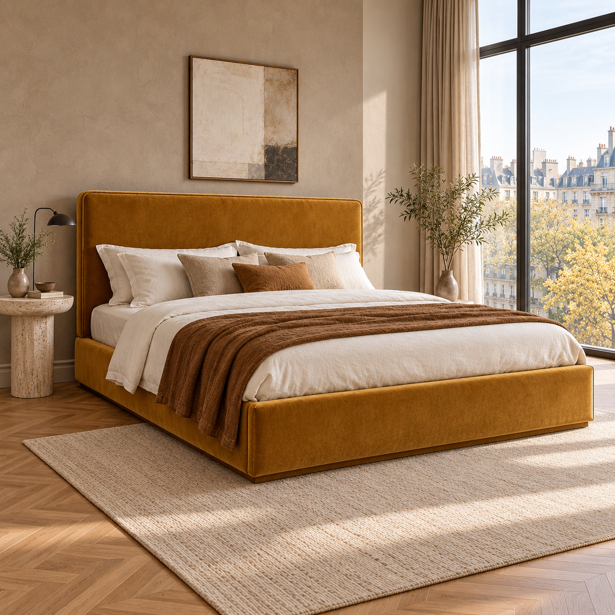 The Linwood Upholstered Bed