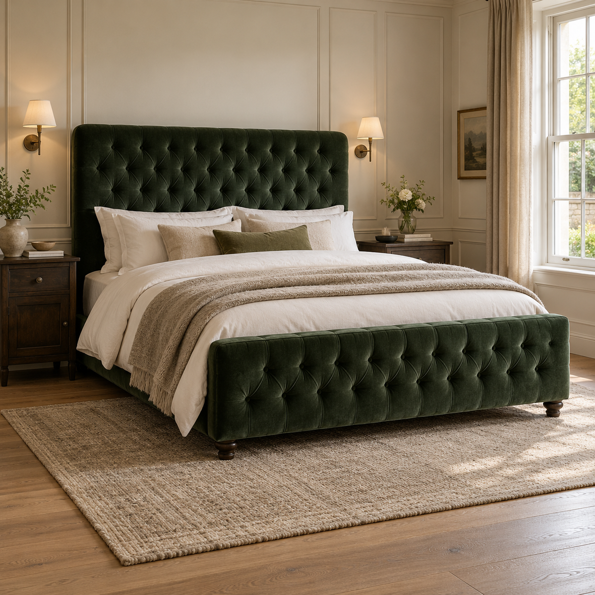 The Wycliffe Upholstered Bed