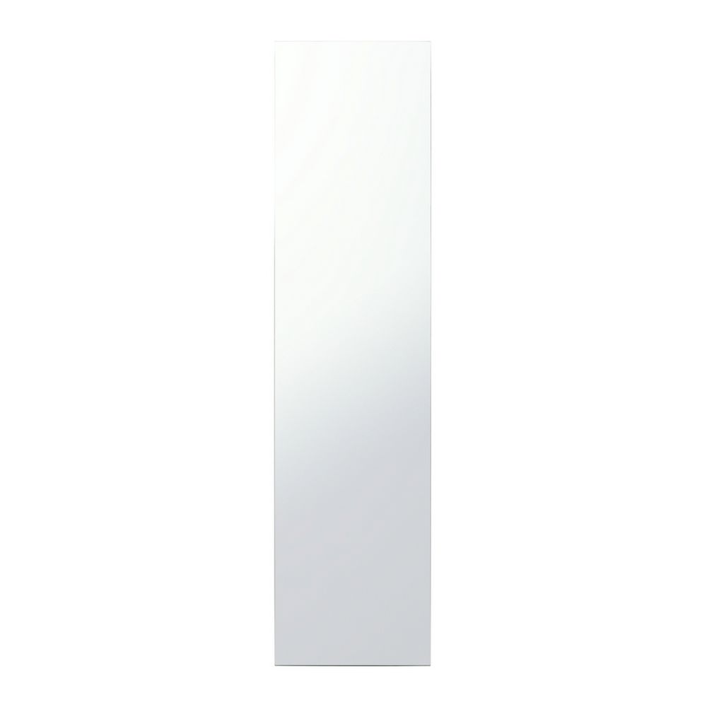 Full-length wall mirror with slim frame, perfect for modern home decor and bedroom spaces.