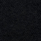 close-up of soft black textured fabric upholstery swatch