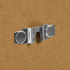 Chrome metal sofa leg connector for luxury furniture assembly