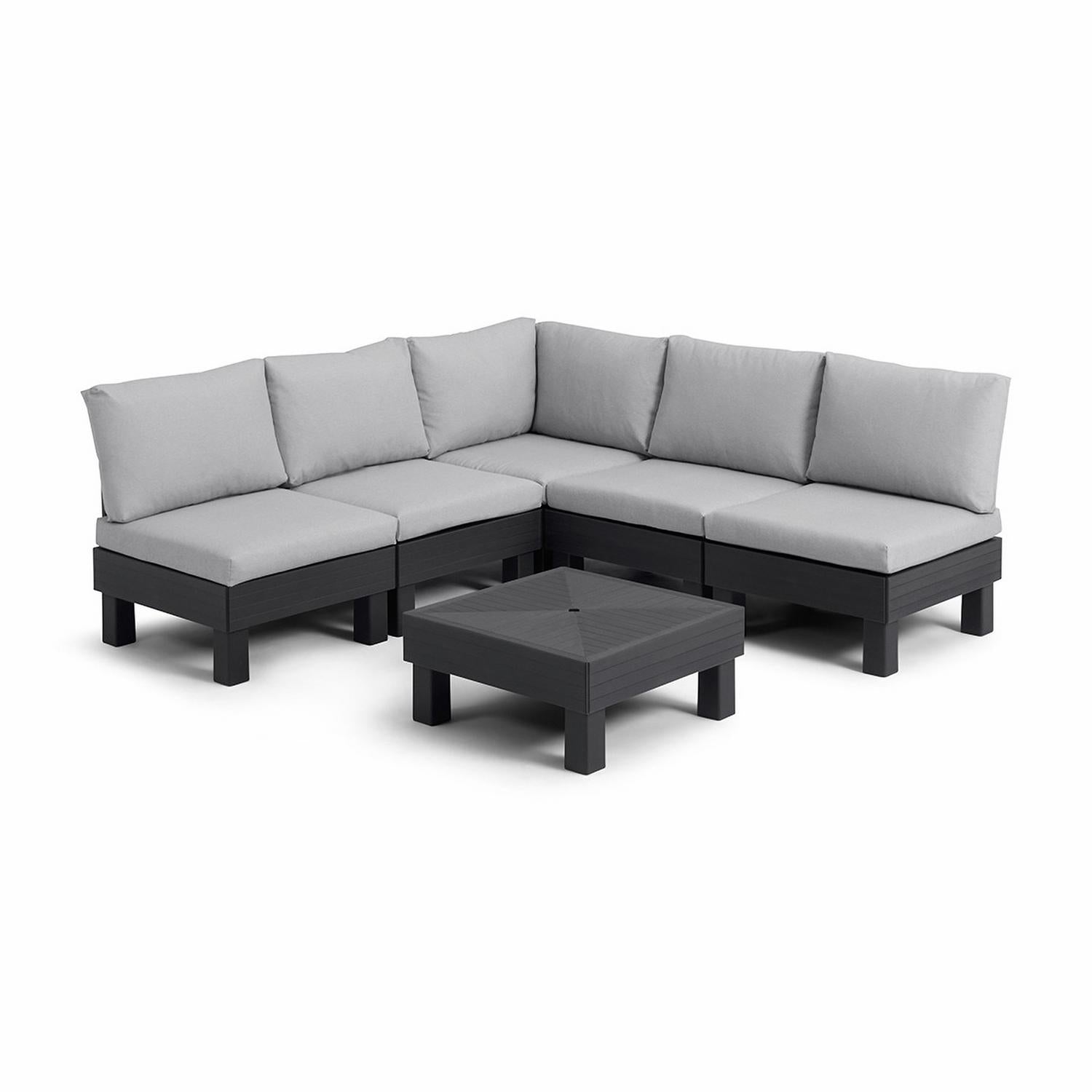 Elementa Modular 5 Seater Corner Lounge Set