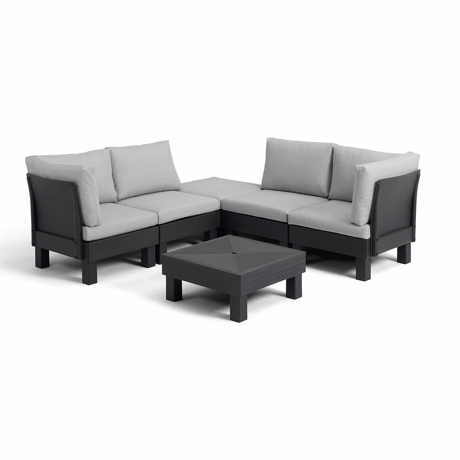 Elementa Modular 5 Seater Corner Lounge Set