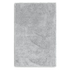 Soft grey shaggy rug for living room or bedroom, luxury home decor