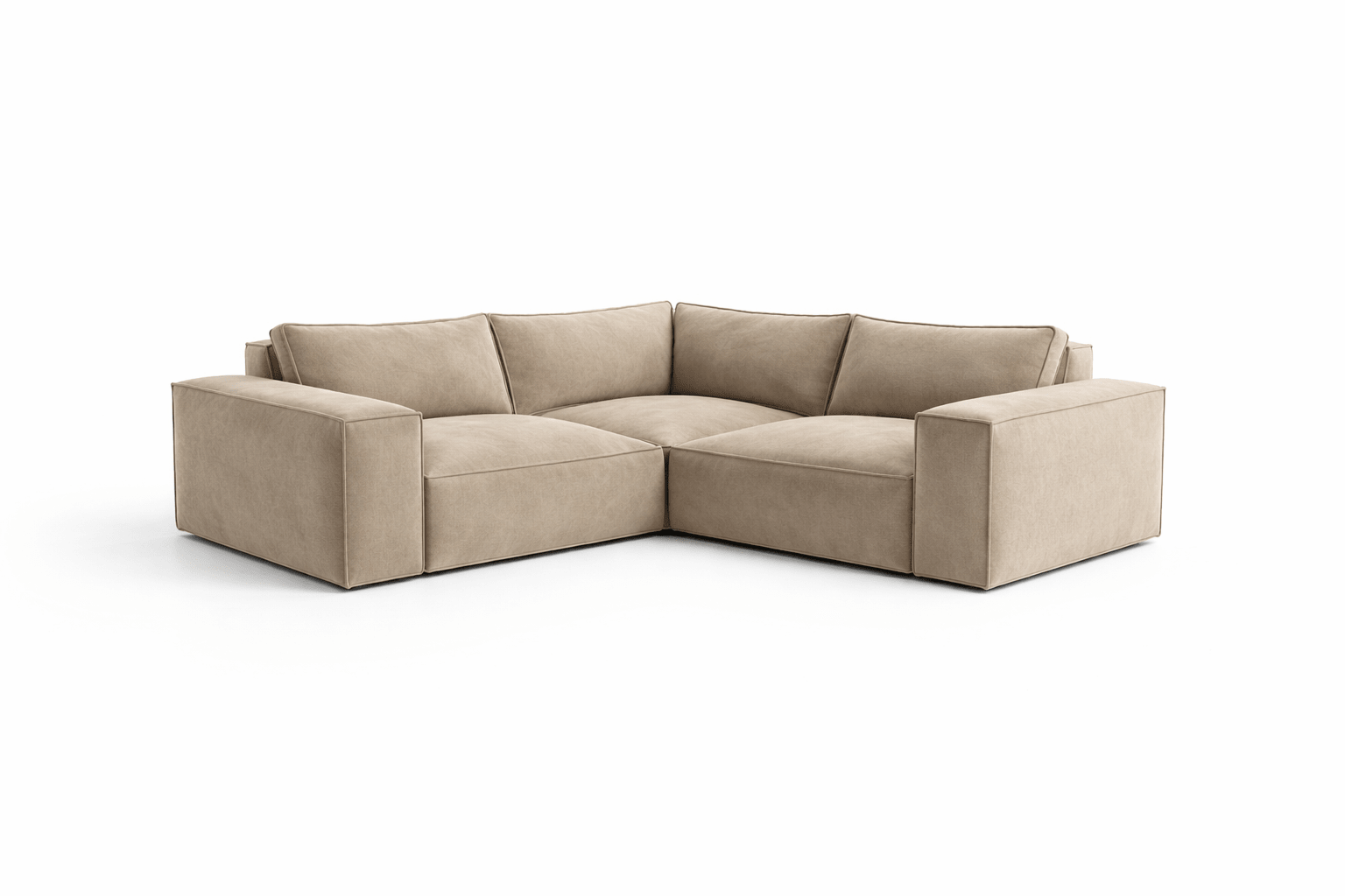 Maison Modular Small Double Corner Sofa - Mink by CK Living