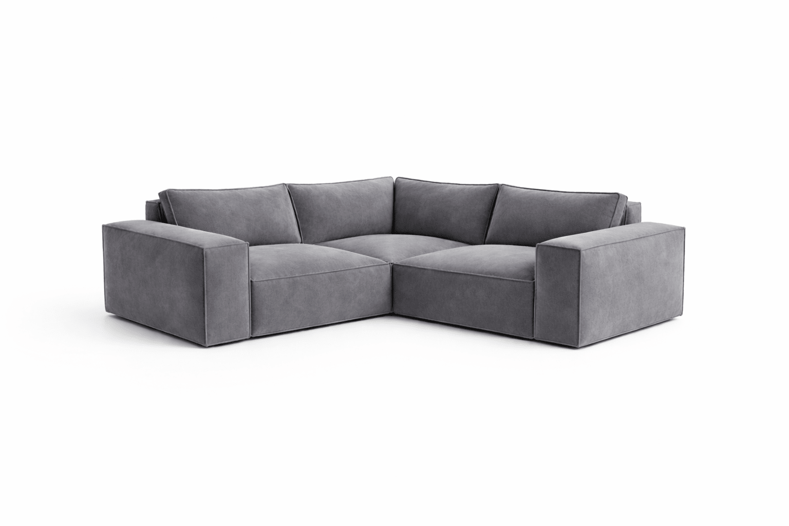 Maison Modular Small Double Corner Sofa - Steel by CK Living