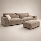 Dalton 3 Seater & Footstool Bundle