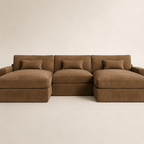 Luxe Large U-Shape Sofa