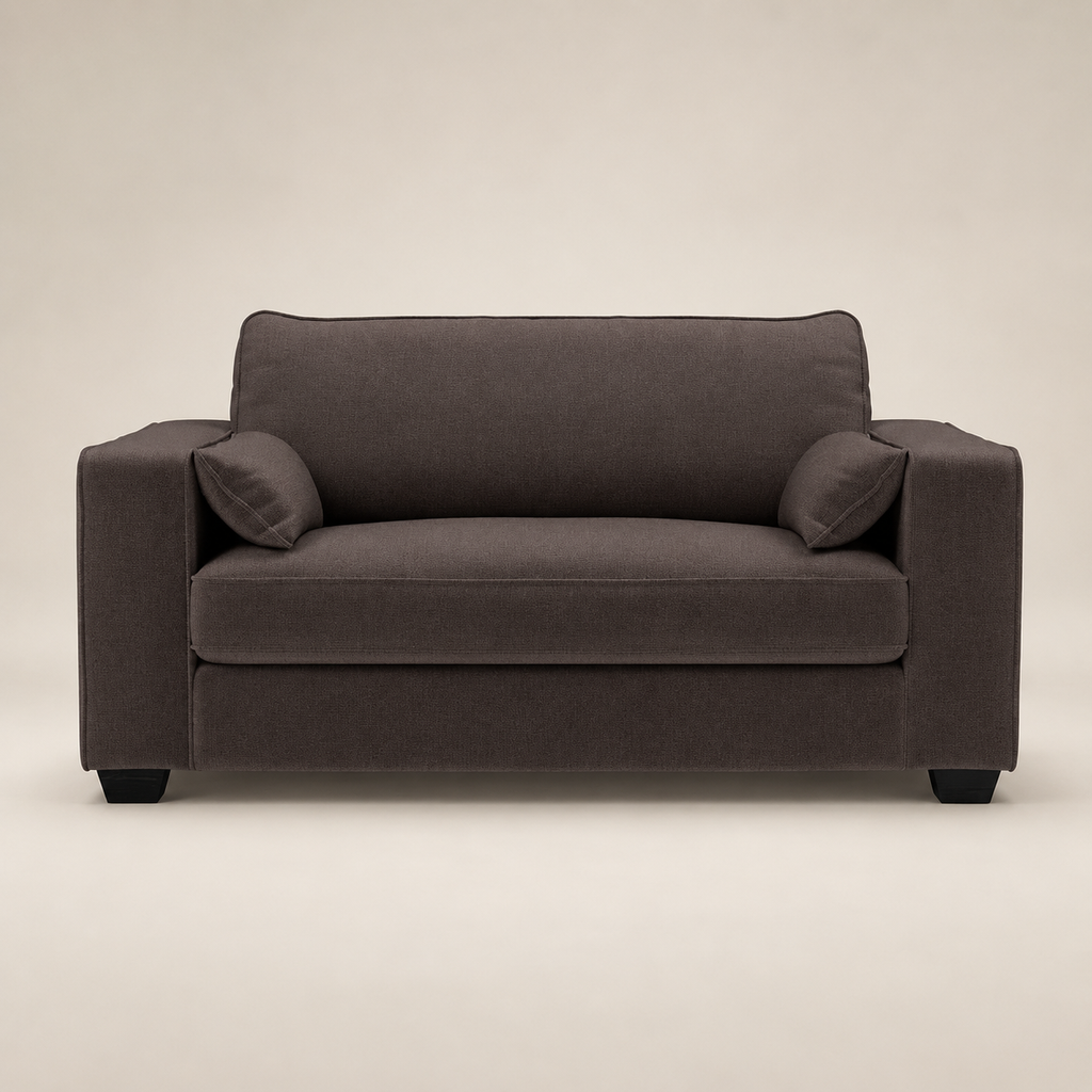 Verdi Love Seat Sofa - Double Espresso