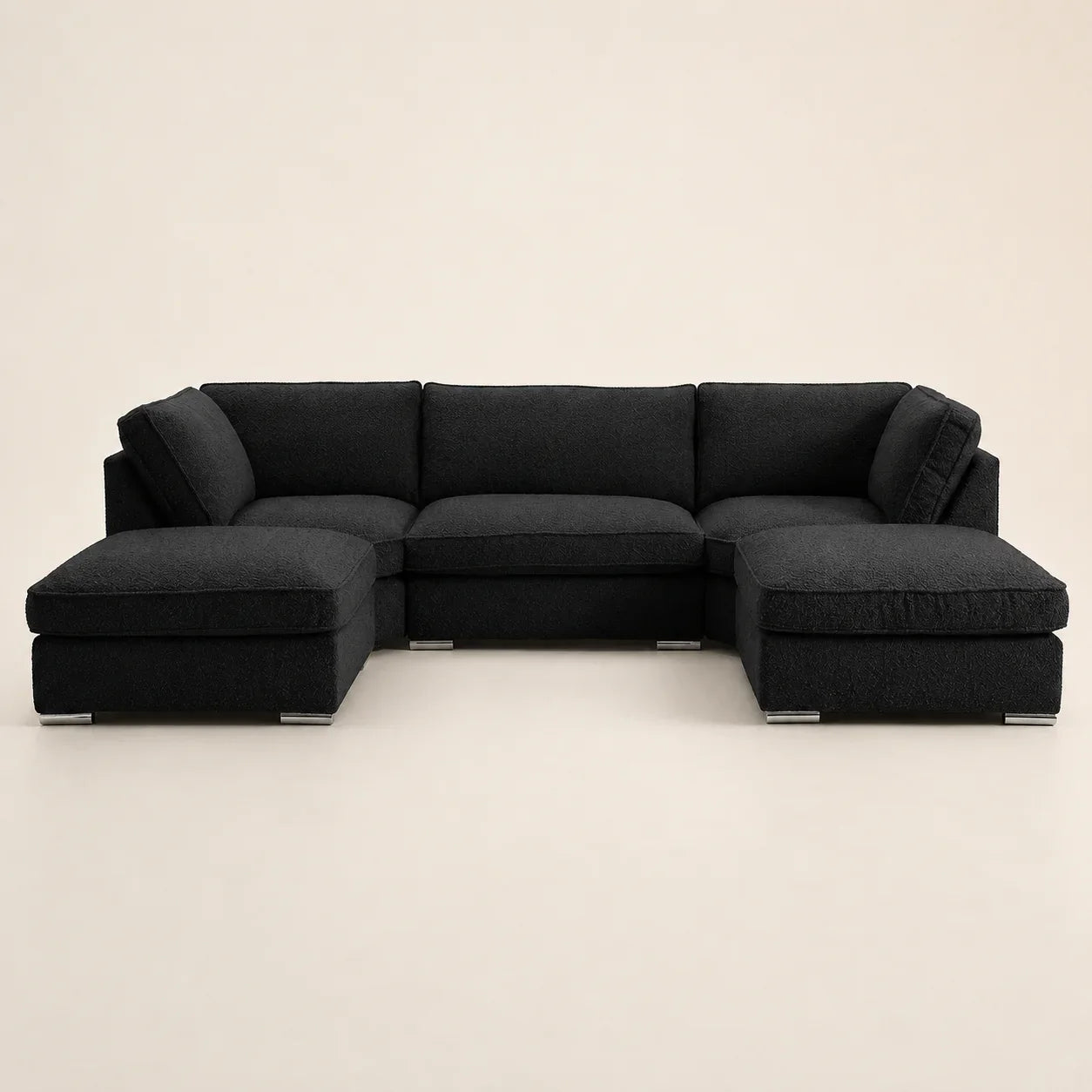 Maxim Boucle U Shape Sofa