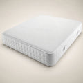 White luxury Inspiration mattress with tufted design, ideal for comfortable sleep and premium beds.