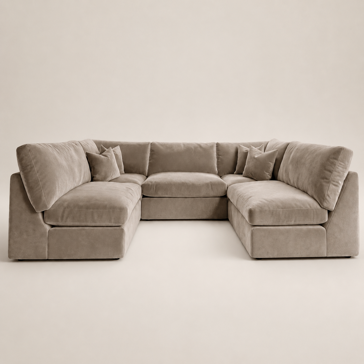 Orion U Shape Feather Filled Cinema Sofa
