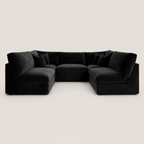 Orion U Shape Feather Filled Cinema Sofa