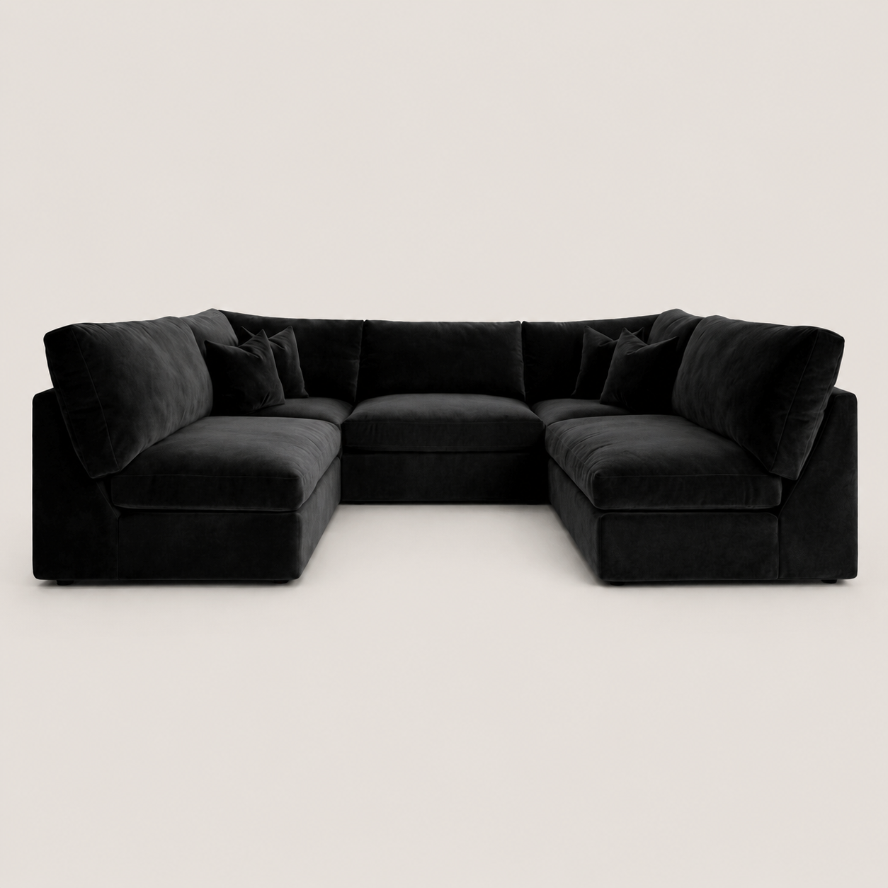 Orion U Shape Feather Filled Cinema Sofa