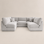 Orion U Shape Feather Filled Cinema Sofa