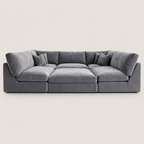Orion U Shape Feather Filled Cinema Sofa