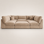 Orion U Shape Feather Filled Cinema Sofa