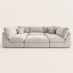 Orion U Shape Feather Filled Cinema Sofa