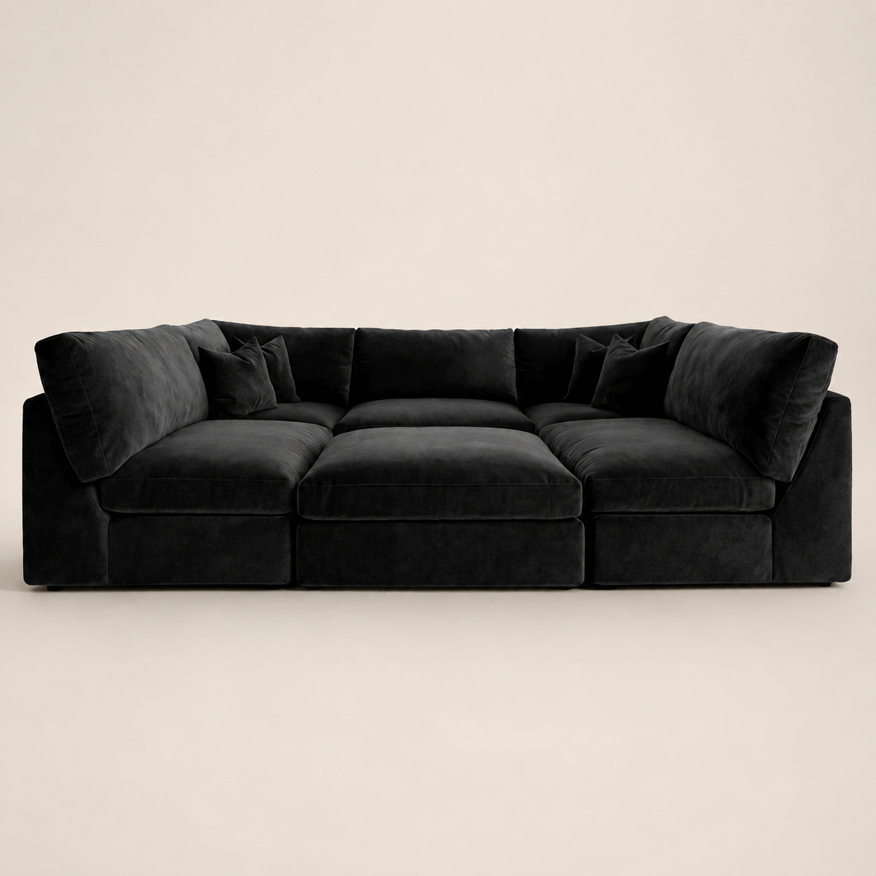 Orion U Shape Feather Filled Cinema Sofa