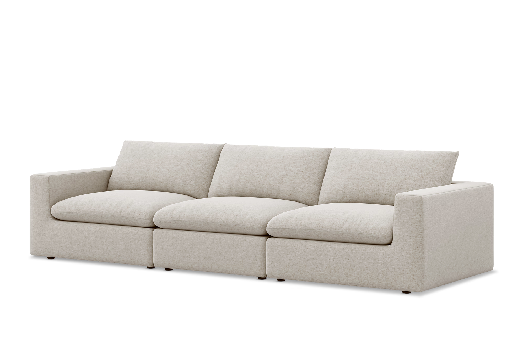 Lux Extended Modular Feather Filled Sofa