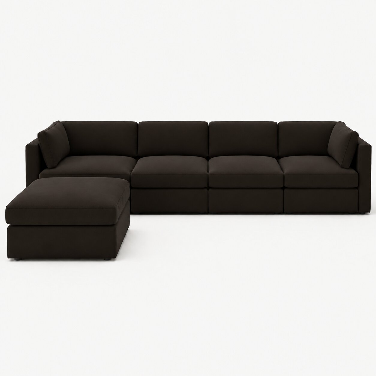 Bellano 4 Seater Sofa + Storage Ottoman