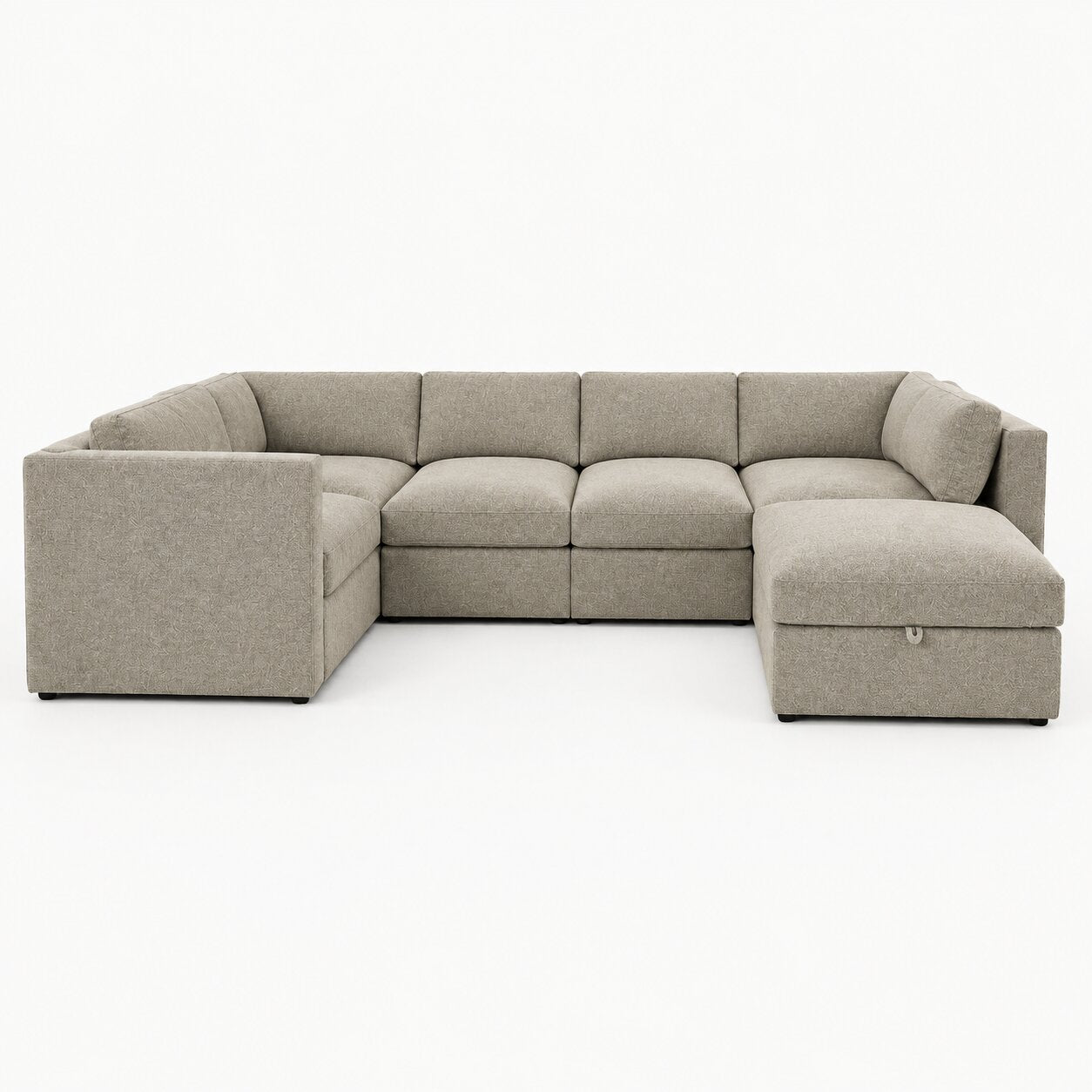 Bellano Grand Corner Sofa + Storage Ottoman