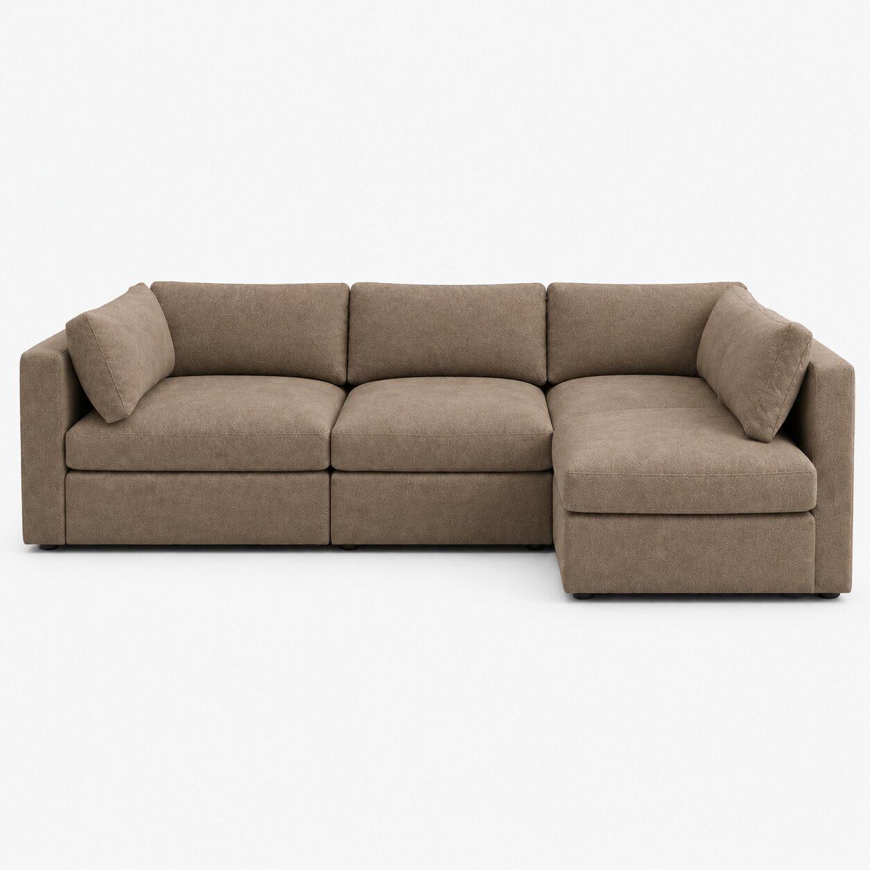 Bellano L-Shape Sofa + Storage Ottoman