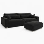 Dalton 3 Seater & Footstool Bundle