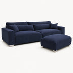 Dalton 3 Seater & Footstool Bundle
