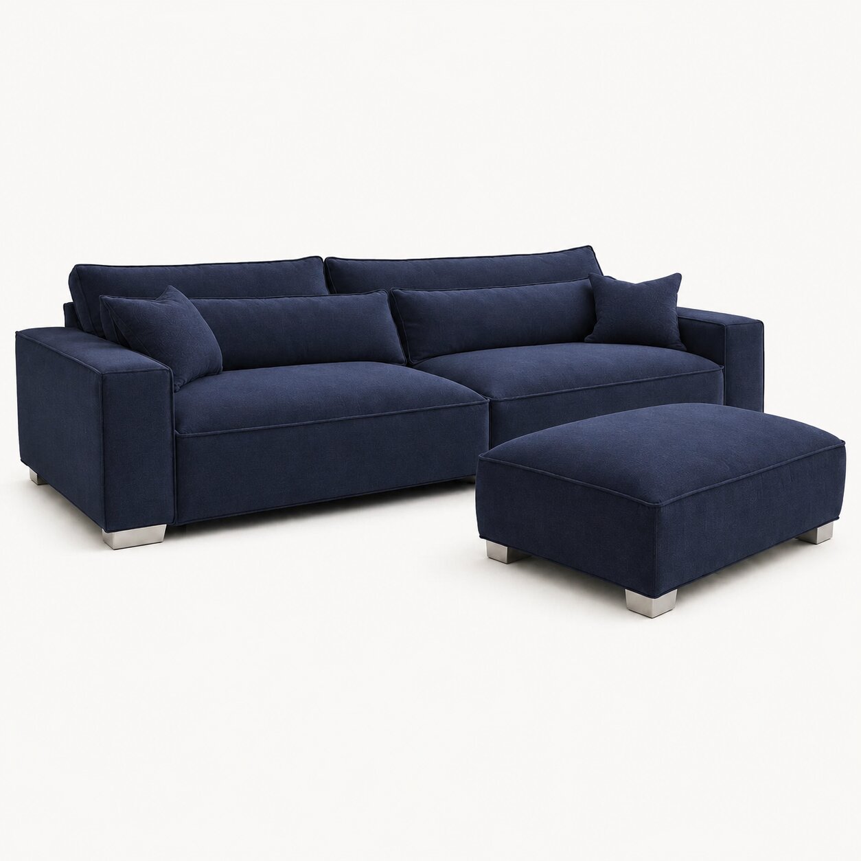Dalton 3 Seater & Footstool Bundle