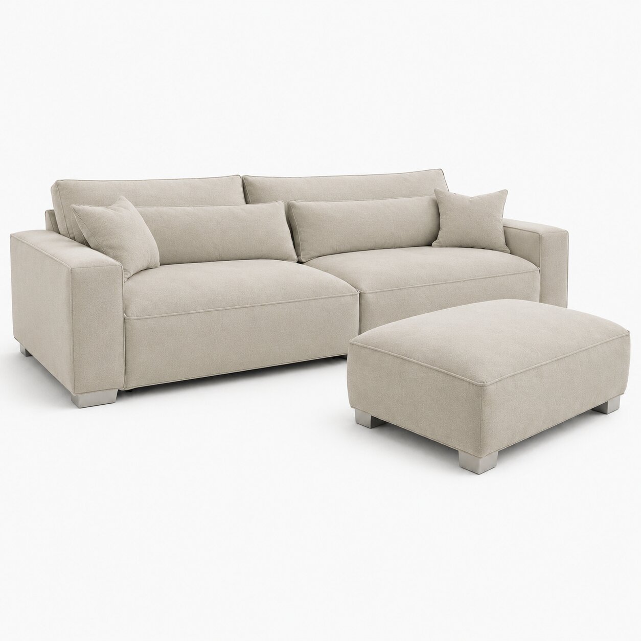 Dalton 3 Seater & Footstool Bundle