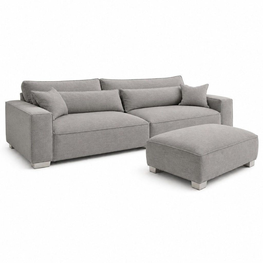 Dalton 3 Seater & Footstool Bundle