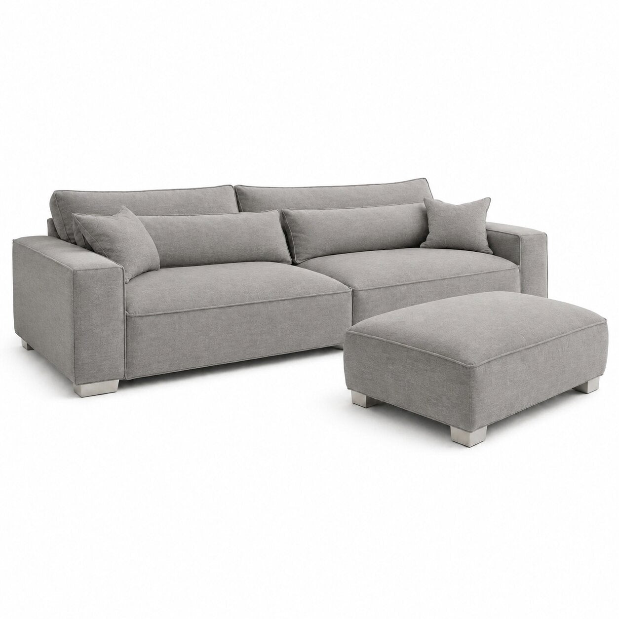 Dalton 3 Seater & Footstool Bundle