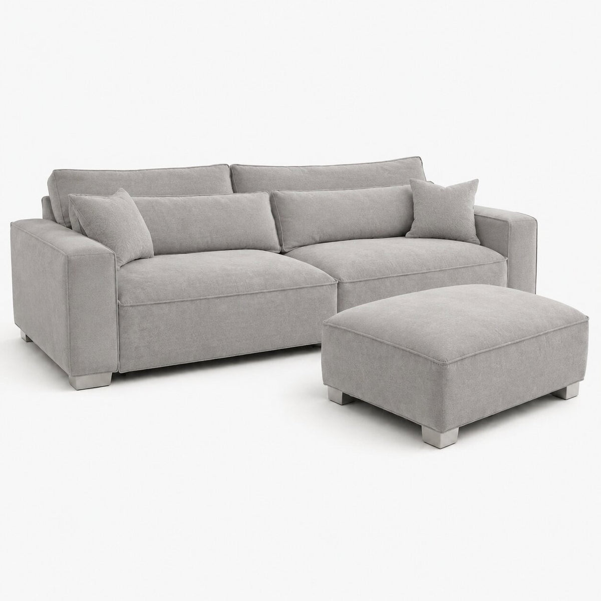 Dalton 3 Seater & Footstool Bundle