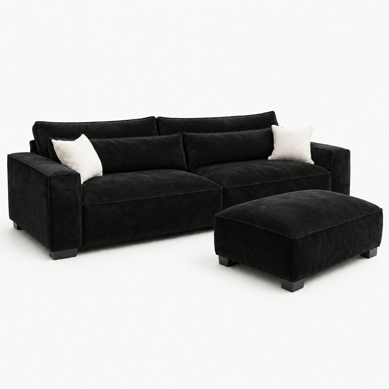 Dalton 4 Seater & Footstool Bundle