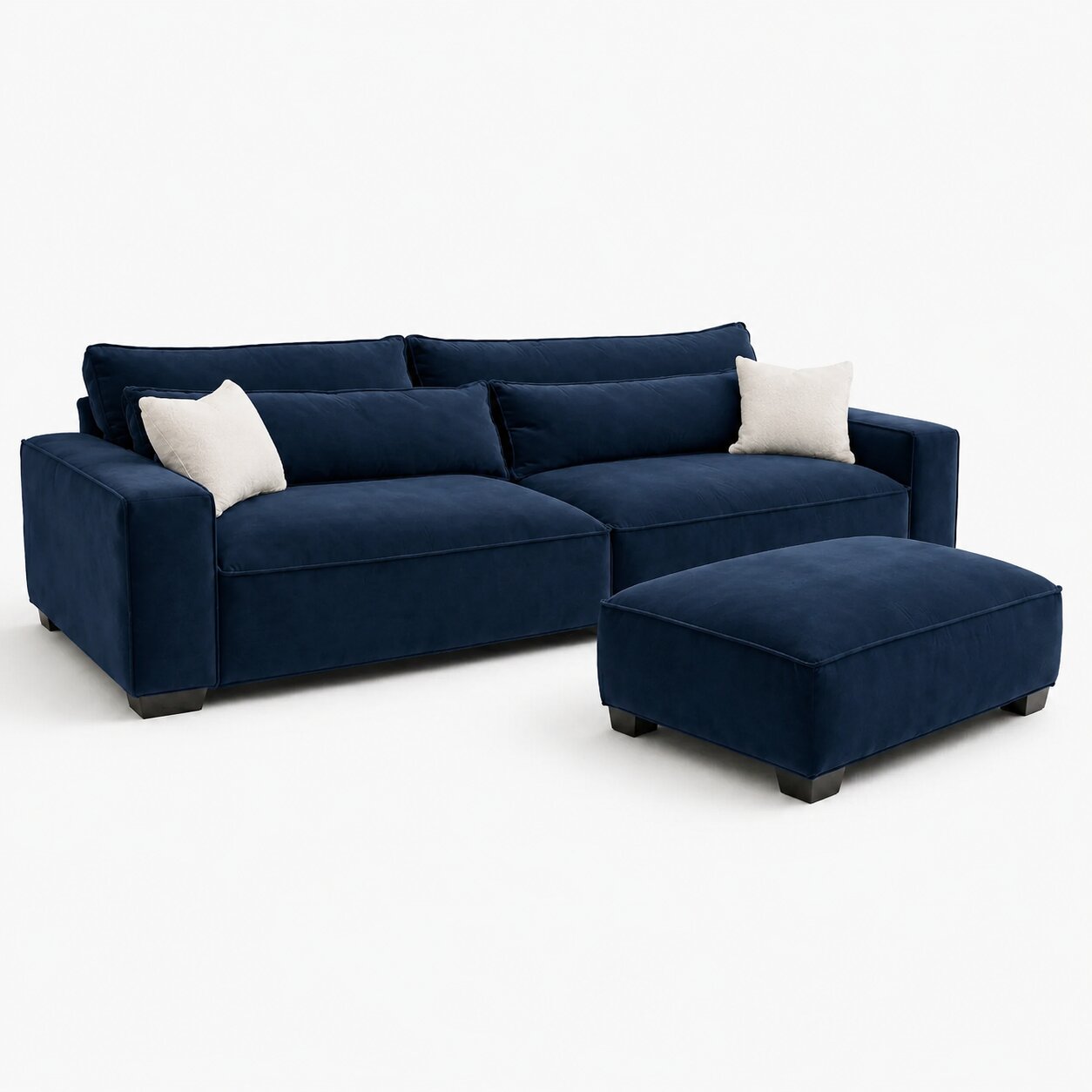 Dalton 4 Seater & Footstool Bundle