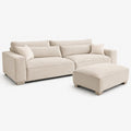 Dalton 4 Seater & Footstool Bundle