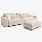 Dalton 4 Seater & Footstool Bundle
