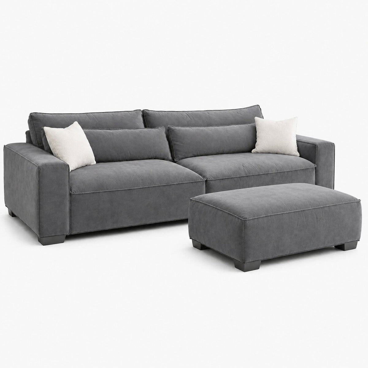 Dalton 4 Seater & Footstool Bundle