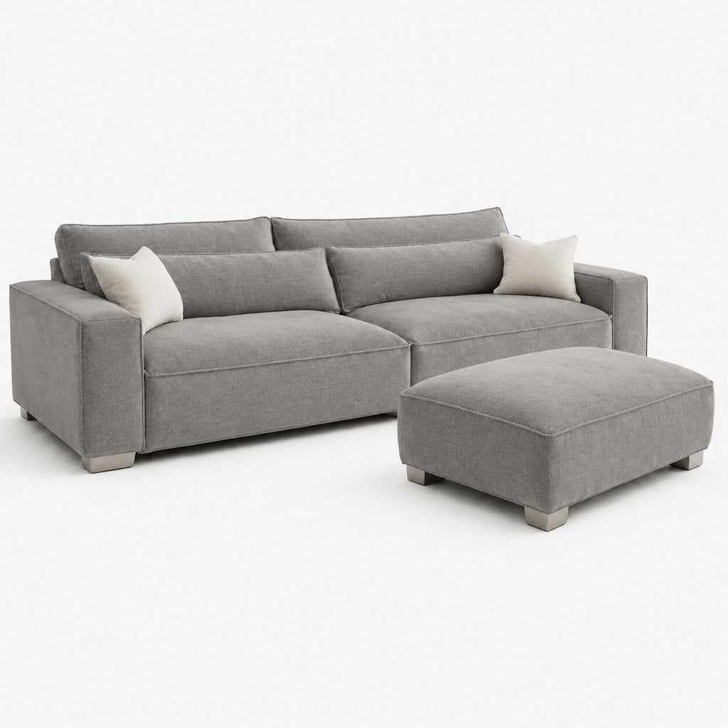 Dalton 4 Seater & Footstool Bundle