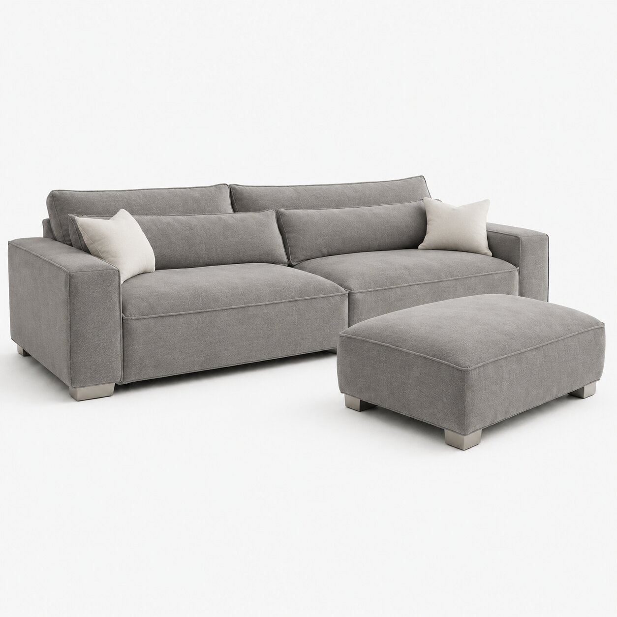 Dalton 4 Seater & Footstool Bundle