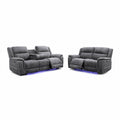 Dusk Microfibre Electric Recliner 3+2 Seater Sofa Set