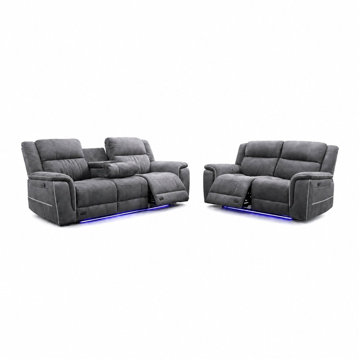 Dusk Microfibre Electric Recliner 3+2 Seater Sofa Set