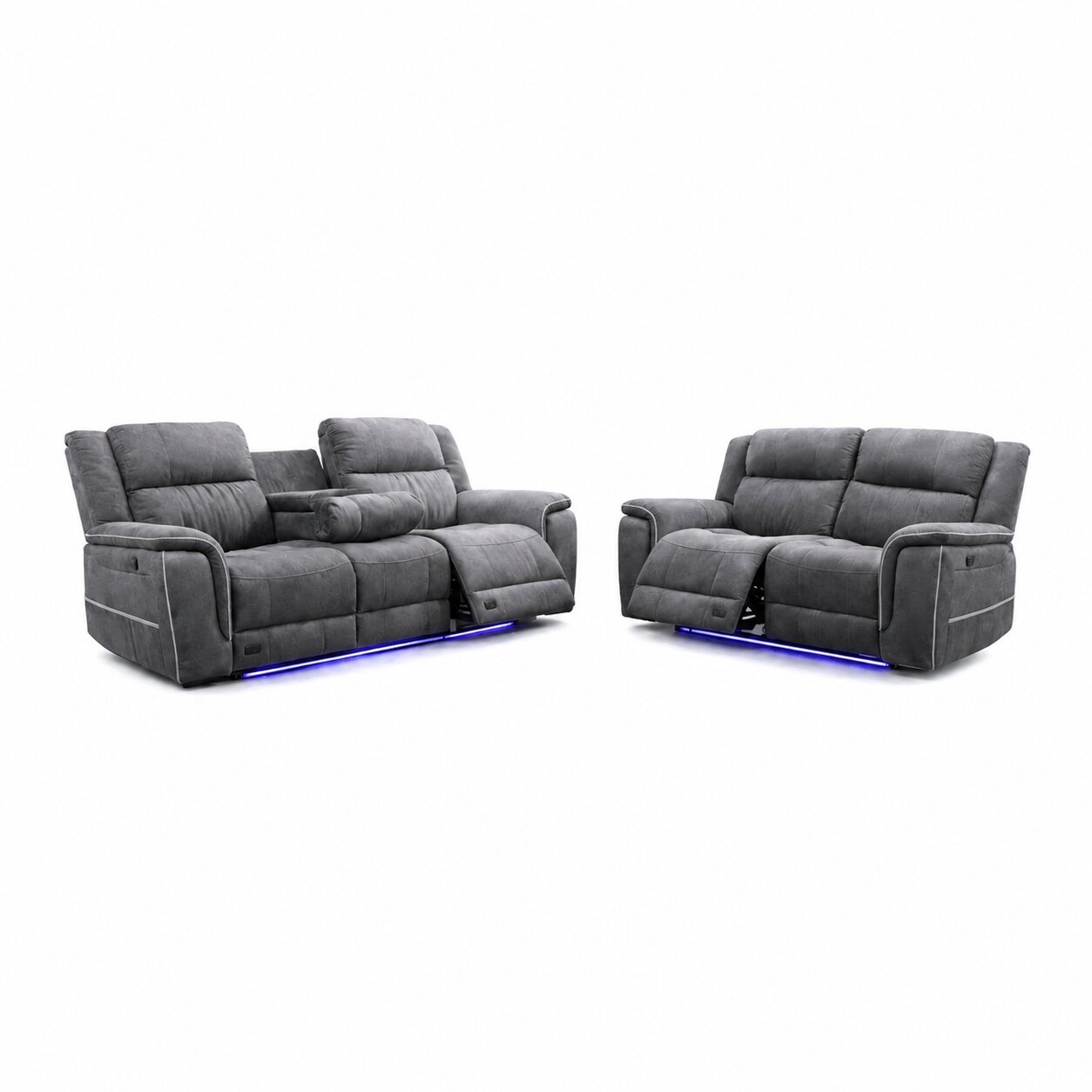 Dusk Microfibre Electric Recliner 3+2 Seater Sofa Set