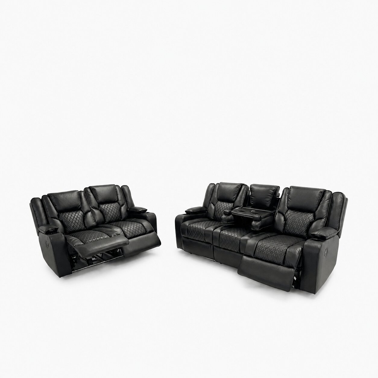 Riverside Premium 3+2+1 Electric Recliner Sofa Set