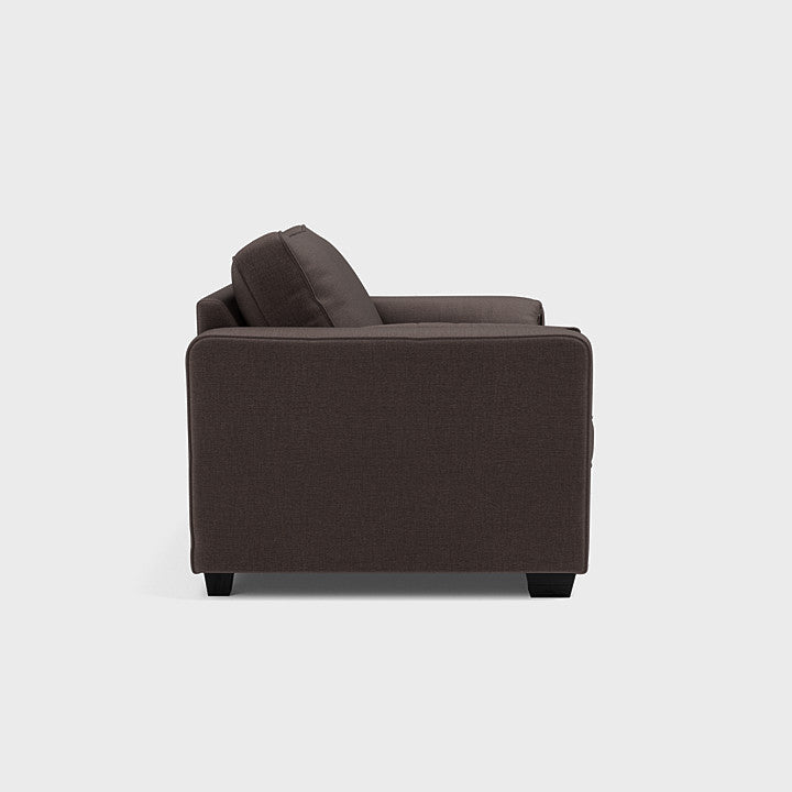 Verdi Love Seat Sofa - Double Espresso