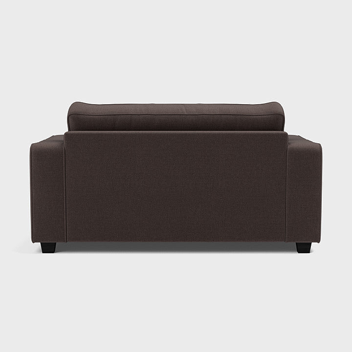 Verdi Love Seat Sofa - Double Espresso