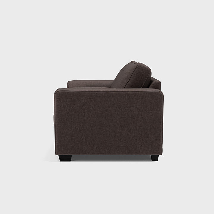 Verdi Love Seat Sofa - Double Espresso